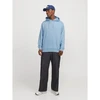 Jack&Jones Vyriškas džemperis su gobtuvu JJESTAR BASIC SWEAT HOOD NOOS 12257852 Chambray mėlyna