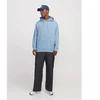 Jack&Jones Vyriškas džemperis su gobtuvu JJESTAR BASIC SWEAT HOOD NOOS 12257852 Chambray mėlyna