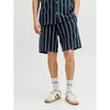 Jack&Jones vyriški dryžuoti šortai JPSTJAIDEN COBA STRIPE JOG SHORTS REG SN 12274413 SKY CAPTAIN/STRIPES