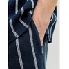 Jack&Jones vyriški dryžuoti šortai JPSTJAIDEN COBA STRIPE JOG SHORTS REG SN 12274413 SKY CAPTAIN/STRIPES