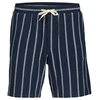 Jack&Jones vyriški dryžuoti šortai JPSTJAIDEN COBA STRIPE JOG SHORTS REG SN 12274413 SKY CAPTAIN/STRIPES