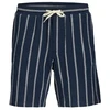 Jack&Jones vyriški dryžuoti šortai JPSTJAIDEN COBA STRIPE JOG SHORTS REG SN 12274413 SKY CAPTAIN/STRIPES