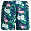 Jack&Jones vyriški JWHARUBA maudymosi šortai 12206537 NAVY BLAZER FLAMINGO