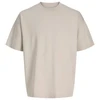 Jack&Jones vyriški marškinėliai JJEBARRON TEE SS O-NECK NOOS 12298906 MOONBEAM
