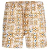 Jack&Jones vyriški maudymosi šortai JPSTMAUI SAND MATURE SWIM SHORTS 12291428 BUCKTHAM BROWN