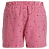Jack&Jones vyriški maudymosi šortai JWHARUBA SWIM PRINTS 12206537 TRUE Raudonas STRIPES