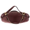 Jagodowa skórzana torebka hobo Coccinelle E5 USA 53 01 01 R49