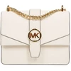 Jasnokremowa skórzana listonoszka Michael Kors 35S5GGRC1L