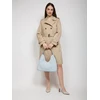 Jasnoniebieska skórzana torebka na ramię Michael Kors 35S6S5ZL6S