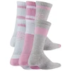 Jaunimo kojinės Nike Everyday Cush Crew baltos, rožinės, pilkos CK7302 905
