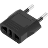 JAV–ES kištuko adapteris, 6 A, juodas