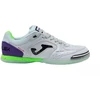 Joma Top Flex 2505 salės futbolo batai balti ir violetiniai TOPW2505IN