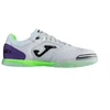 Joma Top Flex 2505 salės futbolo batai balti ir violetiniai TOPW2505IN