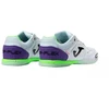 Joma Top Flex 2505 salės futbolo batai balti ir violetiniai TOPW2505IN