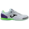 Joma Top Flex 2505 salės futbolo batai balti ir violetiniai TOPW2505IN