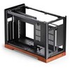 Jonsbo T9 Juodas PC Case, Mini Case, ITX, PCIe 5.0 Riser Cable – sidabrinis