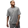 Jordan Flight Essentials 85 marškinėliai su apvalia apykakle Carbon Heather - FZ1912-091