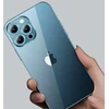 Joyroom Chery veidrodinis dėklas, skirtas iPhone 13 Pro su metaliniu rėmeliu, sidabrinis (JR-BP908 sidabrinės spalvos)