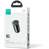Joyroom JR-CCN04 60W USB-A USB-C mini įkroviklis - juodas