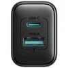 Dėklas Joyroom JR-TCF13 USB-C / USB-A 25W SFC / PPS / PD įkroviklis - juodas