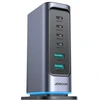 Joyroom JR-TCM02 Daugiaportis GaN įkroviklis 65W ES, 4x USB-C, 2x USB-A - Tamsiai pilkas