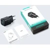 Joyroom JR-TG7 33W USB-A + USB-C sieninis įkroviklis – juodas