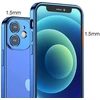 Joyroom New Beauty Series ultra plonas with electroplated frame iPhone 12 Pro Max dark-dėklas telefonui mėlynos spalvos (JR-BP744)