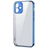 Joyroom New Beauty Series ultra plonas with electroplated frame iPhone 12 Pro Max dark-dėklas telefonui mėlynos spalvos (JR-BP744)