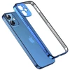 Joyroom New Beauty Series ultra plonas with electroplated frame iPhone 12 Pro Max dėklas telefonui juodos spalvos (JR-BP744)
