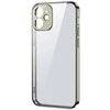 Joyroom New Beauty Series itin plonas dėklas su galvanizuotu rėmeliu iPhone 12 Pro Max telefonui, aukso spalvos (JR-BP744)