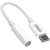 Joyroom SH-C1 ausinių 3,5 mm mini lizdas (moteriškas) / USB-C (vyriškas) adapteris - baltas