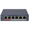 Šakotuvas SWITCH POE DS-3E1106P-EI/M 4 PRIEVADŲ Hikvision