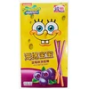 Junyi Spongebob Coated Stick Blueberry flavor 48g x 36 pcs (CHI)