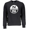Juoda BLUZA MĘSKA Z ZAMKIEM NORTH SAILS