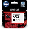 Spausdintuvas Juoda HP rašalo kasetė HP 653, HP653=3YM75AE, 360 puslapių