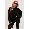 Juoda moteriška striukė Italy Moda