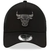 Juoda New Era 9FORTY NBA Chicago Bulls Trucker kepurė
