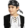 Juoda pirato bandana vaikams – Piratų aksesuarai