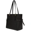 Juoda skórzana torebka tote Michael Kors 35S5GV6T7L