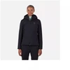 Juoda sutirštinto pašiltinimo striukė su gobtuvu W Opside Hoodie Rossignol