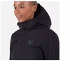 Juoda sutirštinto pašiltinimo striukė su gobtuvu W Opside Hoodie Rossignol