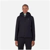 Juoda sutirštinto pašiltinimo striukė su gobtuvu W Opside Hoodie Rossignol