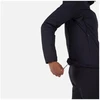 Juoda sutirštinto pašiltinimo striukė su gobtuvu W Opside Hoodie Rossignol