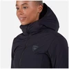 Juoda sutirštinto pašiltinimo striukė su gobtuvu W Opside Hoodie Rossignol