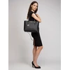 Juoda torebka tote su motywem kwiatowym Michael Kors 35R3GCFT3T