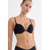 Juoda trikampė bikinio viršutinė dalis Triumph