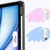 Juodas apsauginis dėklas iPad 10.9 ir 11 planšetėms