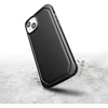 Juodas biologiškai skaidus dėklas iPhone 14 Plus, X-Doria Raptic Slim