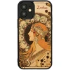 MAN Juodas dėklas iPhone 12 mini telefonui