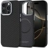 Juodas ir pilkas iPhone 16 Pro Max“ dėklas su MagSafe funkcija